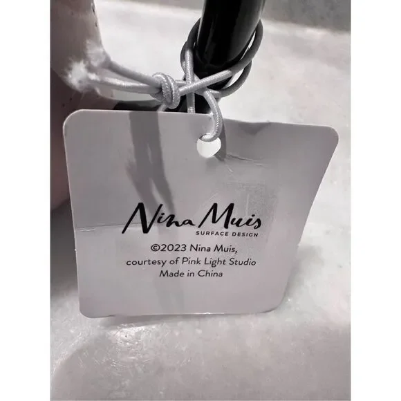 NWT RARE & Unique Camper Mug Live Love Meow Cat Ceramic Coffee Mug Pink 20oz by - Picture 4 of 4